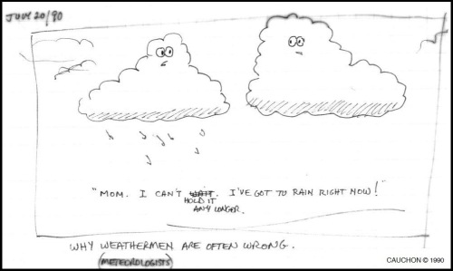 Why Weathermen are Often Wrong (20Jul90)